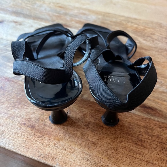 Stuart Weitzman Strappy Square Toe High Heel Sandals Size 7.5 - Picture 5 of 7
